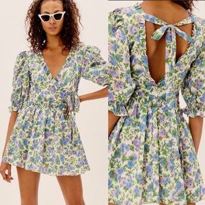 For Love & Lemons Bridget Mini Dress